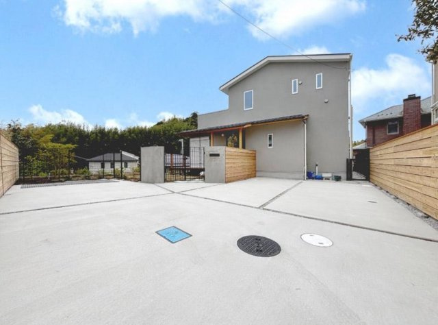 【成約】鎌倉市城廻　敷地広々和モダンの新築戸建て