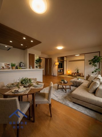 アンピール教育大前IIの居間・リビング