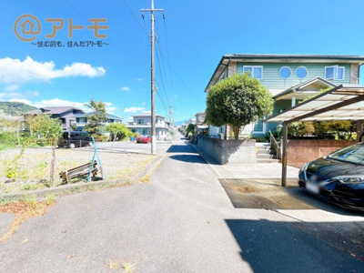 【前面道路含む現地写真】 | 富士宮市安居山　土地