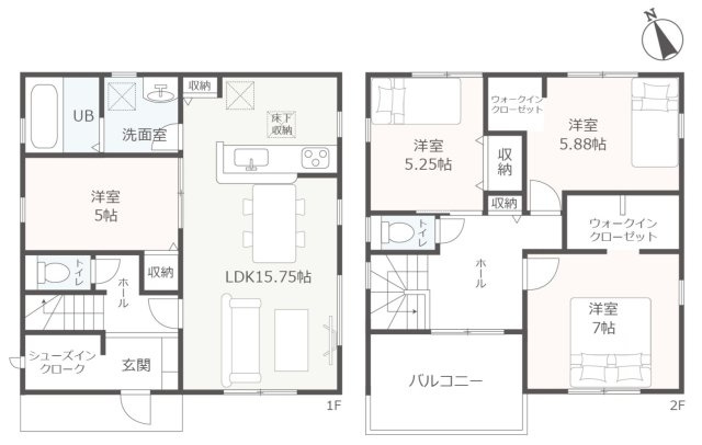 リーブルガーデン　江南市小脇町第3　全1棟　新築戸建　