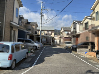 【前面道路含む現地写真】 | 大津市下阪本3丁目20-30　中古戸建