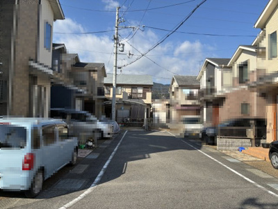 【前面道路含む現地写真】 | 大津市下阪本3丁目20-30　中古戸建