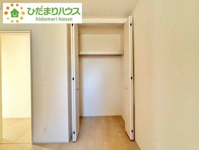 野田市中野台5期　新築戸建　1号棟の収納|全居室収納スペースあり！荷物が多くても十分に納まります(^^♪							
