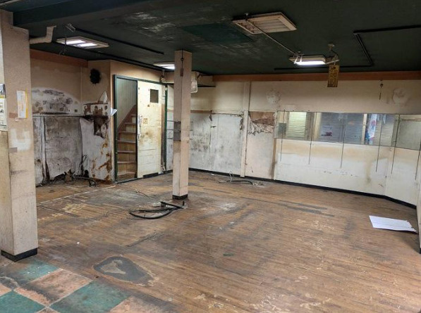 大阪市城東区今福西１丁目の店舗一部の内装