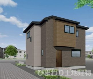 【外観】 | 秦野市北矢名  4号棟 第1 | イメージパース（完成時に現況と異なる場合は現況優先となります）