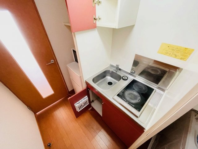 レオパレスティンカーベルのキッチン