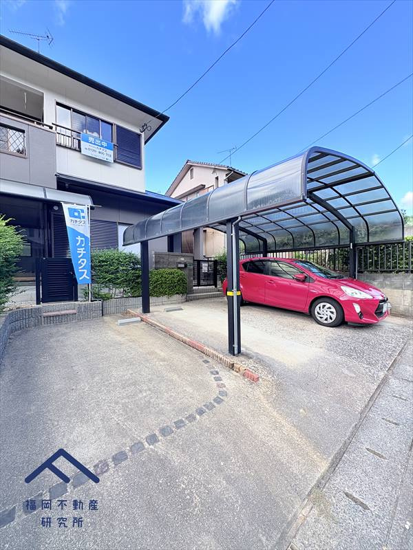 糟屋郡宇美町障子岳南２丁目　戸建ての前面道路含む現地写真