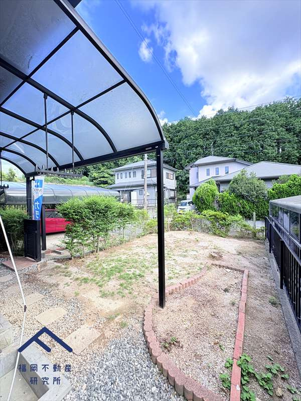 糟屋郡宇美町障子岳南２丁目　戸建ての庭