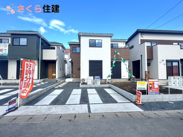 いろどりアイタウン栃木市平柳町３丁目22-P2　７号棟の駐車場|カースペース２台可能です。