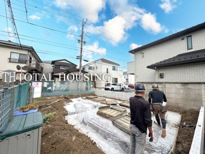【外観】 | －未公開－調布市緑ヶ丘1丁目　新築戸建　全1棟