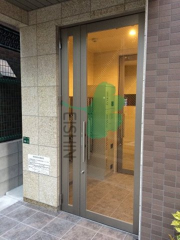 ウェリス箱崎のエントランス