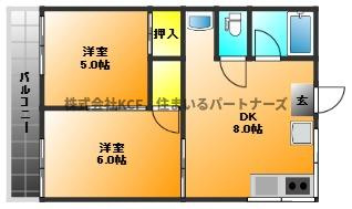 ルナ・クオーレの間取り