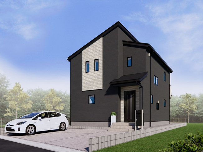 【外観パース】 | 羽生市南5丁目　新築戸建　全13棟　4号棟 | 4号棟