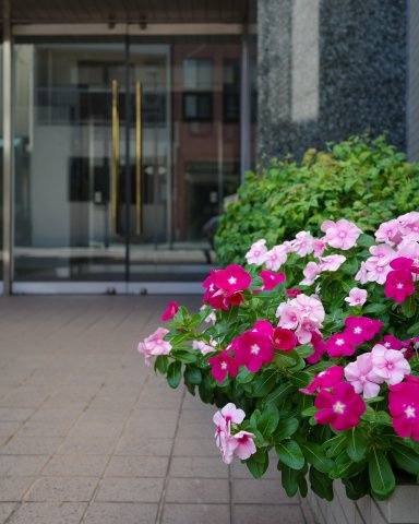 リージェントパーク廿日市駅前の玄関