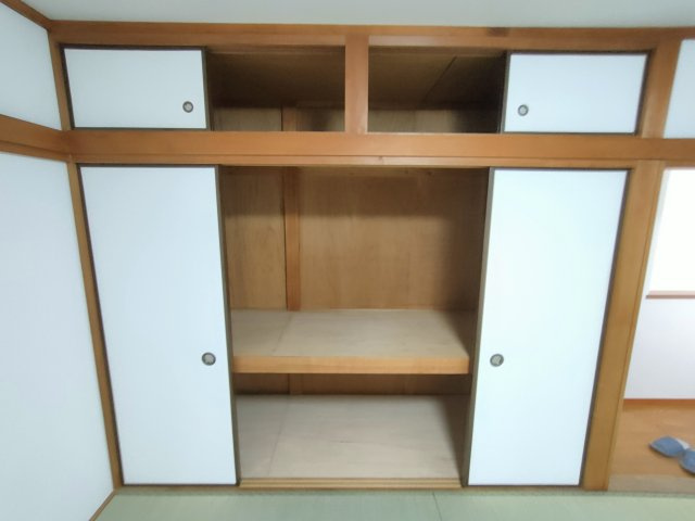 下都賀郡野木町大字友沼-4 リフォーム物件　の収納|〇収納〇
来客用の座布団や季節家電をしまっておくことができます。
2025年8月撮影