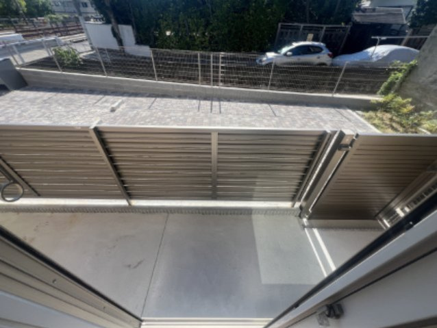 エレナ本山のバルコニー