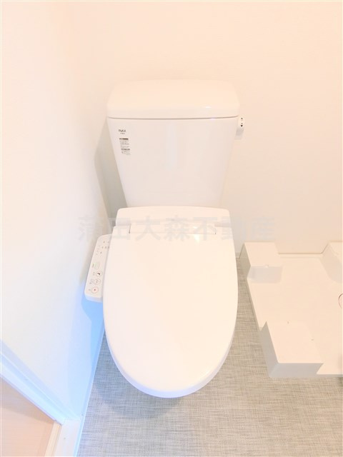 trias541のトイレ|温水洗浄便座付きのトイレ