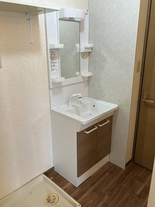 セジュールみなみ B棟の独立洗面台|B205 洗髪洗面化粧台