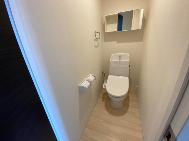 ファルコ土山のトイレ|シャワー付トイレ