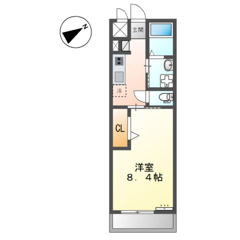 ファルコ土山の間取り