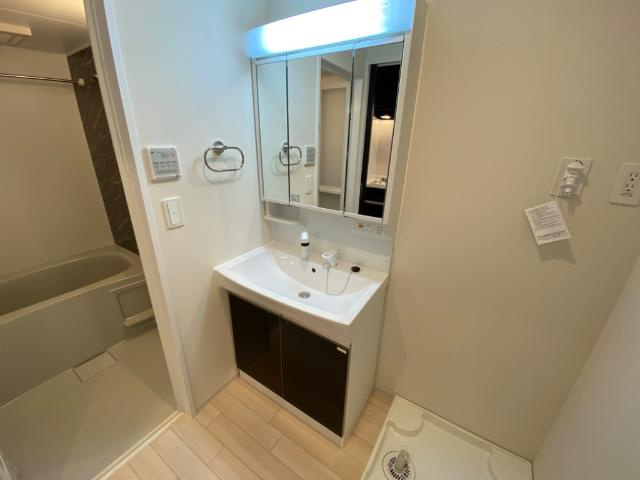 ファルコ土山の洗面所|洗髪洗面化粧台