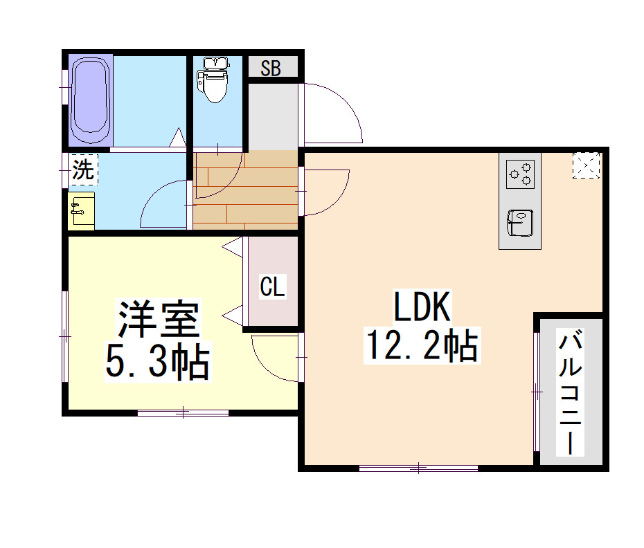 プライム御影本町の間取り