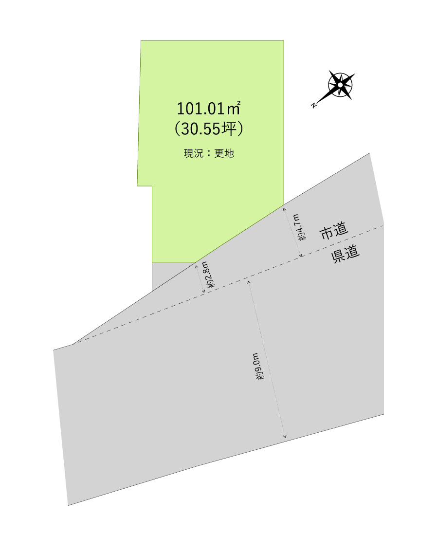 ふじみ野市上福岡４丁目の売地