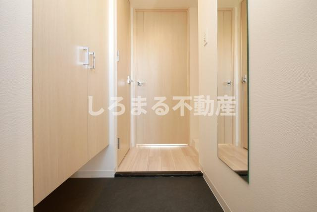 ソルテラス四天王寺前夕陽ヶ丘の玄関