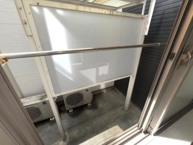 六甲アパートメントのバルコニー