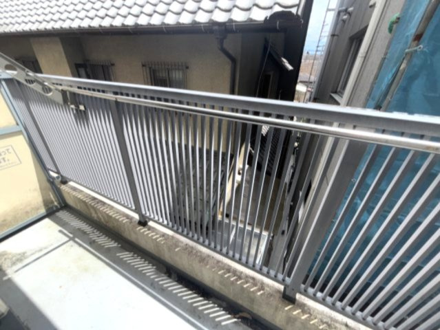 ラムール六甲山ノ手のバルコニー
