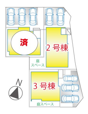  | ＜全３棟＞広々カースペース／省エネZEH水準／下瀬谷3丁目/2号棟