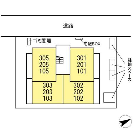 【区画図】 | Casa Felice