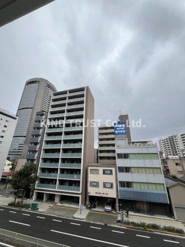 コンフォリア・リヴ南森町Ⅱの外観パース|こちら、外観パースです