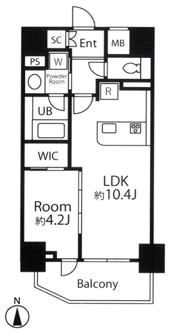 シティインデックス藤沢の間取り
