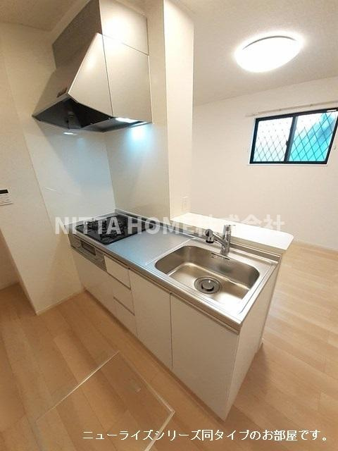 キング・ヒルズⅡのキッチン|【イメージ写真】カウンターキッチンを設置します○