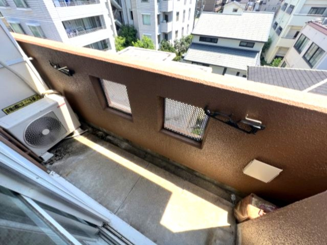 ラガーハウスのバルコニー