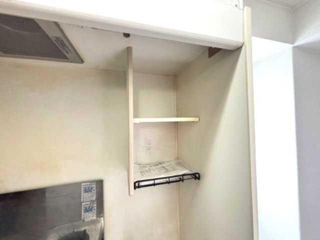 王子パークルームⅡの収納