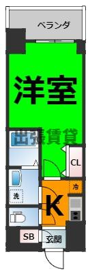 仲介手数料0円！！S-RESIDENCE志賀本通Northの間取り