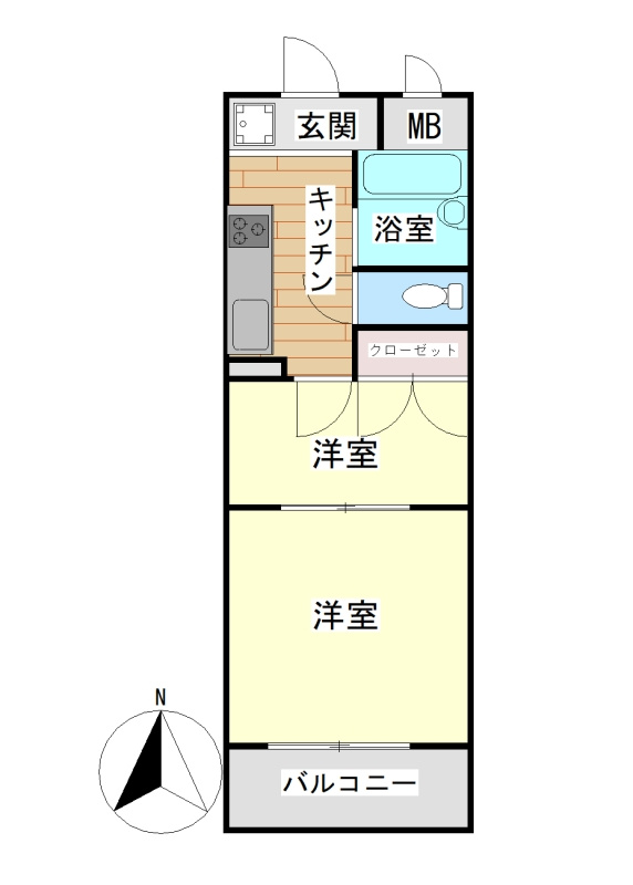 ハイツイフ の間取り