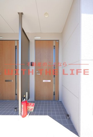 シャン・ドゥ・ポワロの玄関|ゆったりとした玄関です