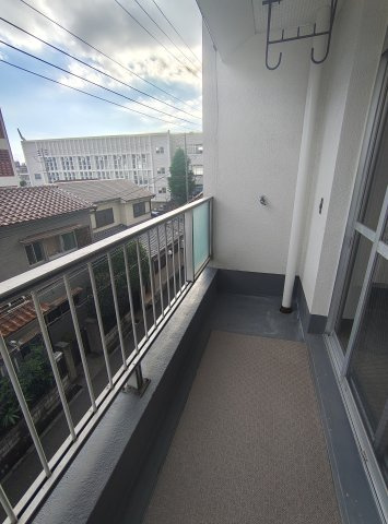 ランマンションのバルコニー