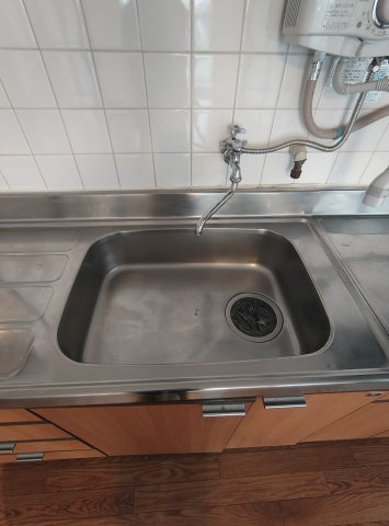 ランマンションのキッチン