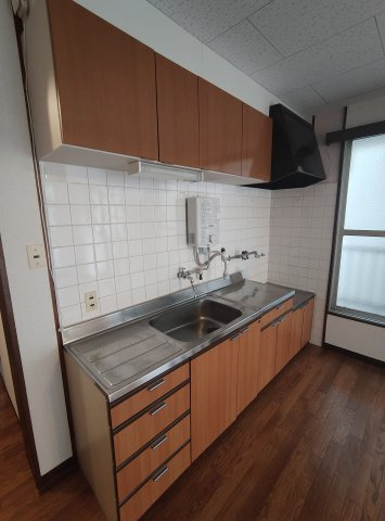 ランマンションのキッチン