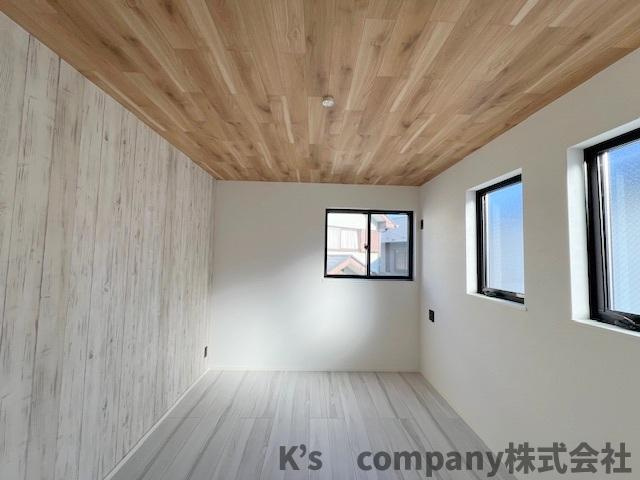 茅ヶ崎市松風台　新築戸建　A号棟の洋室|洋室5.7帖◇お子様のお部屋や趣味のお部屋などにおすすめです◇
