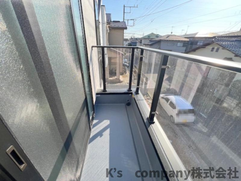 茅ヶ崎市松風台　新築戸建　A号棟のバルコニー|バルコニー☆