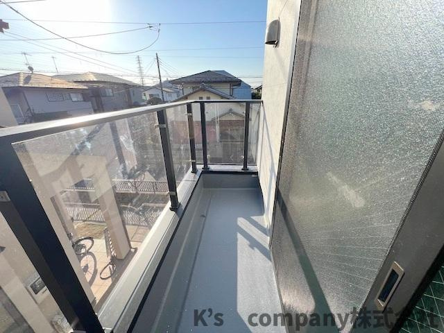茅ヶ崎市松風台　新築戸建　B号棟のバルコニー|バルコニー☆