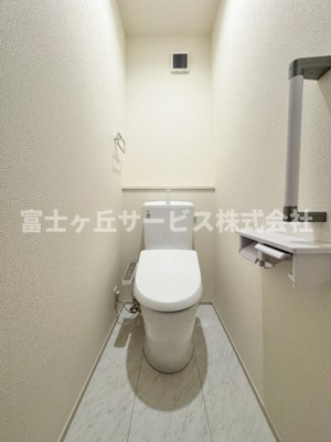 【トイレ】 | 静岡市清水区三保 5期 新築一戸建て | トイレです