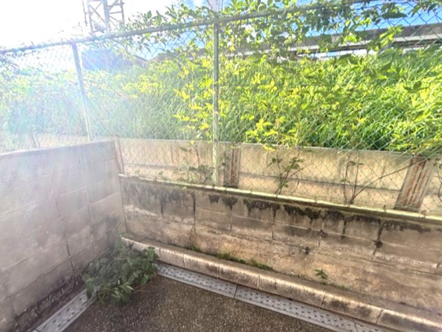 岡本南マンションのバルコニー