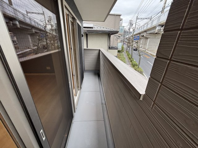 安芸郡府中町浜田本町のバルコニー