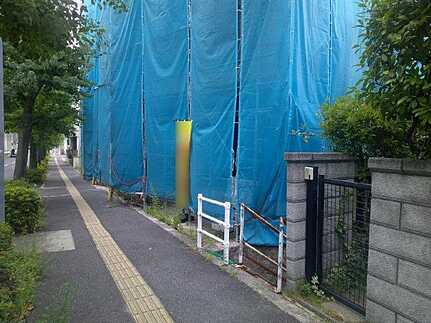 安芸郡府中町浜田本町の前面道路含む現地写真